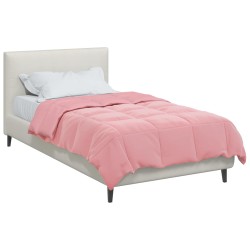 Duvet d'été simple Matelassé Rose 135 x 220 cm Microfibre 512483512483