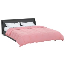 Duvet d'été simple Matelassé Rose 200 x 200 cm Microfibre 512488512488