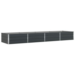 Jardinière Anthracite 385 x 100 x 45 cm Acier galvanisé 512493512493