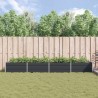 Jardinière Anthracite 385 x 100 x 45 cm Acier galvanisé 512493512493