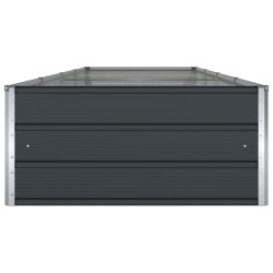 Jardinière Anthracite 385 x 100 x 45 cm Acier galvanisé 512493512493