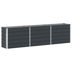 Jardinière Anthracite 290 x 50 x 75 cm Acier galvanisé 512494512494