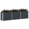 Jardinière Anthracite 290 x 50 x 75 cm Acier galvanisé 512494512494
