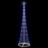 Arbre de Noël LED avec 230 LED Bleu 51 x 51 x 190 cm Métal 512495512495