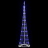 Arbre de Noël LED avec 230 LED Bleu 51 x 51 x 190 cm Métal 512495512495