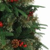 Sapin de Noël Artificiel à Branches Articulées Vert 150 cm 512499512499