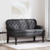 Banc Chesterfield Noir 119,5 x 64,5 x 75 cm Cuir synthétique 512502512502