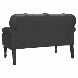 Banc Chesterfield Noir 119,5 x 64,5 x 75 cm Cuir synthétique 512502512502