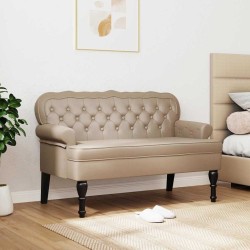 Banc Chesterfield Cappuccino 119,5 x 64,5 x 75 cm 512503512503