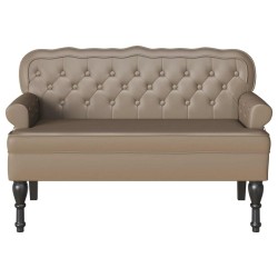 Banc Chesterfield Cappuccino 119,5 x 64,5 x 75 cm 512503512503