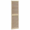 Porte de Cabinet Naturel 201 x 2,1 x 59,5 cm Bois de pin massif 512510512510