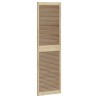 Porte de Cabinet Naturel 201 x 2,1 x 59,5 cm Bois de pin massif 512510512510