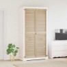 Porte de Cabinet avec porte 2 pcs Naturel 201 x 2,1 x 49,5 cm 512511512511