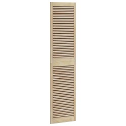 Porte de Cabinet avec porte 2 pcs Naturel 201 x 2,1 x 49,5 cm 512511512511