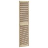 Porte de Cabinet avec porte 2 pcs Naturel 201 x 2,1 x 49,5 cm 512511512511