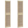 Porte de Cabinet avec porte 2 pcs Naturel 170 x 2,1 x 39,5 cm 512514512514