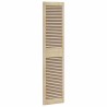Porte de Cabinet avec porte 2 pcs Naturel 170 x 2,1 x 39,5 cm 512514512514