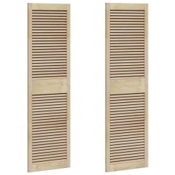 Porte de Cabinet avec porte 2 pcs Naturel 170 x 2,1 x 49,5 cm 512516512516