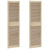 Porte de Cabinet avec porte 2 pcs Naturel 170 x 2,1 x 49,5 cm 512516512516