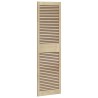 Porte de Cabinet avec porte 2 pcs Naturel 170 x 2,1 x 49,5 cm 512516512516