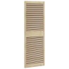 Porte de Cabinet avec porte 2 pcs Naturel 170 x 2,1 x 59,5 cm 512518512518