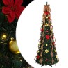 Sapin de Noël artificiel avec 200 LED Vert 215 cm PVC 512522512522