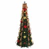 Sapin de Noël artificiel avec 200 LED Vert 215 cm PVC 512522512522