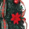 Sapin de Noël artificiel avec 150 LED Vert 185 cm PVC 512525512525