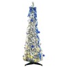 Sapin de Noël artificiel avec 50 LED Blanc 120 cm PVC 512526512526