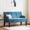Banc Chesterfield Bleu 112 x 65,5 x 75 cm Velours 512538512538