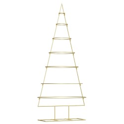 Arbre de Noël en métal Doré 180 cm Acier peint par poudre 512540512540