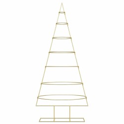 Arbre de Noël en métal Doré 180 cm Acier peint par poudre 512540512540