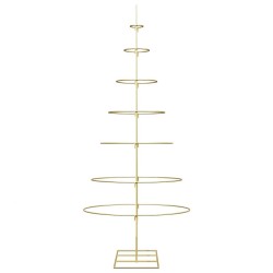 Arbre de Noël en métal Doré 180 cm Acier peint par poudre 512540512540