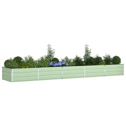 Jardinière Vert pastel 480 x 100 x 45 cm Acier galvanisé 512541512541
