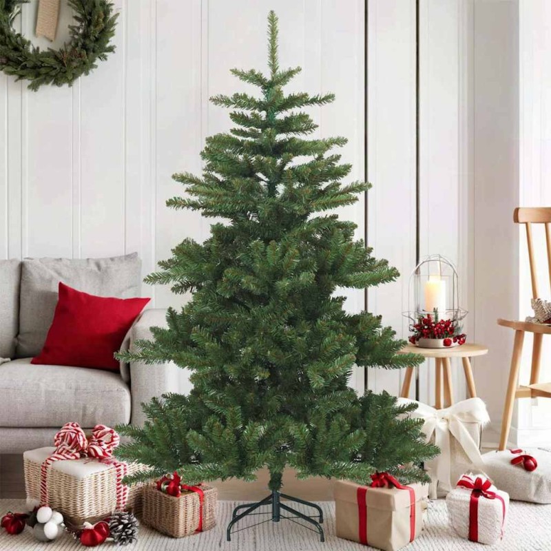 Sapin de Noël Artificiel à Branches Articulées Vert 150 cm 512548512548