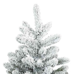Sapin de Noël artificiel à branches pliantes, duveteux de neige 512549512549