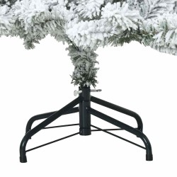 Sapin de Noël artificiel à branches pliantes, duveteux de neige 512549512549