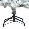 Sapin de Noël artificiel à branches pliantes, duveteux de neige 512549512549