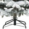Sapin de Noël artificiel à branches pliantes, duveteux de neige 512552512552