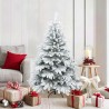 Sapin de Noël artificiel à branches pliantes, duveteux de neige 512554512554