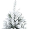 Sapin de Noël artificiel à branches pliantes, duveteux de neige 512554512554