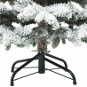 Sapin de Noël artificiel à branches pliantes, duveteux de neige 512555512555