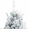 Sapin de Noël artificiel à branches pliantes, duveteux de neige 512557512557