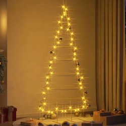Arbre de Noël en métal Doré 209 cm Acier peint par poudre 512559512559