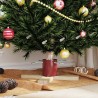 Pied de Sapin de Noël 1.73 Rouge 50 x 50 x 16 cm Pin massif 512562512562