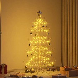 Arbre de Noël en métal Doré 150 cm Acier peint par poudre 512563512563