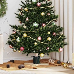 Pied de Sapin de Noël 1.73 Vert 50 x 50 x 16 cm Pin massif 512564512564