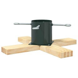 Pied de Sapin de Noël 1.73 Vert 50 x 50 x 16 cm Pin massif 512564512564