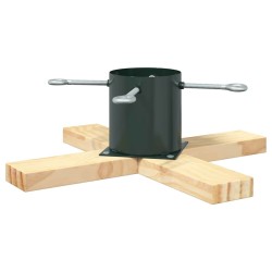 Pied de Sapin de Noël 1.73 Vert 50 x 50 x 16 cm Pin massif 512564512564