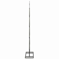 Arbre de Noël en métal avec support Noir 90,5 cm Acier 512566512566